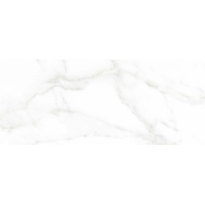 Piastrella da rivestimento bianca effetto marmo per bagno e cucina.