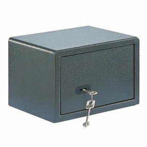 Cassaforte per mobili Burg Wächter Pure-Safe PS 110 K con chiave, antracite