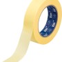 Nastro adesivo LUX in carta crespa gialla, 50 m x 30 mm, su rotolo. Ideale per mascherare durante i lavori di verniciatura.
