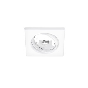 Faretto LED da incasso t.b.t. bianco, dettaglio del fissaggio.