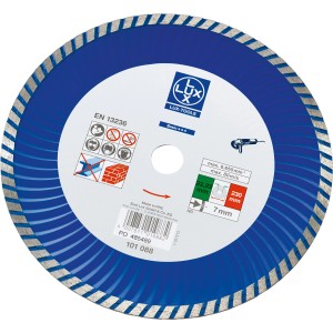 Disco diamantato LUX Classic, 230 mm, segmentato per smerigliatrici angolari.