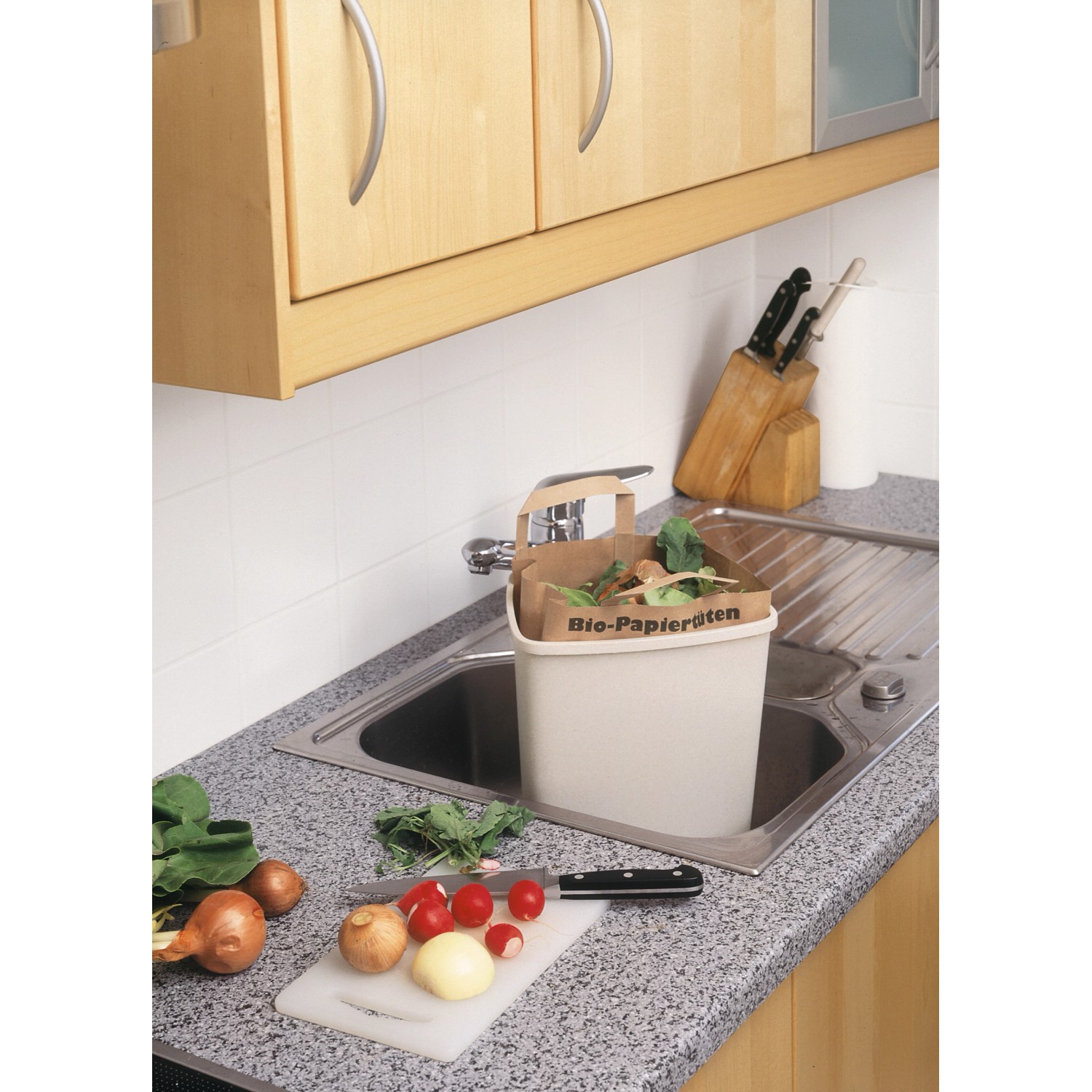 Sacchetti Per La Spazzatura Compostabili Al 100%, 10 L, 20 Pezzi, Verde - Foto 1