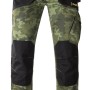 Pantaloni da giardinaggio t.b.t. con motivo mimetico e rinforzo sulle ginocchia.