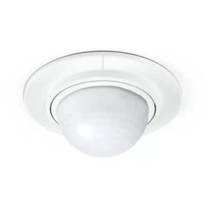 Rilevatore di movimento a infrarossi Steinel IS 360-1 DE bianco per montaggio a soffitto.