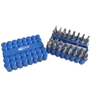 Assortimento 32 inserti in cromo vanadio