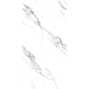 Piastrella in gres porcellanato Calacatta Gold Maestoso 60x120 cm 1,44 m²