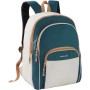 Campingaz Borsa frigo Fold'N Cool Zaino, 20L, bianco-turchese, ideale per campeggio e outdoor.