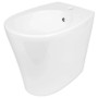 Bidet bianco sospeso (WC filo muro) di t.b.t. dal design moderno.