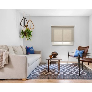 Tenda a rullo Berlin filtrante 220x250 cm beige