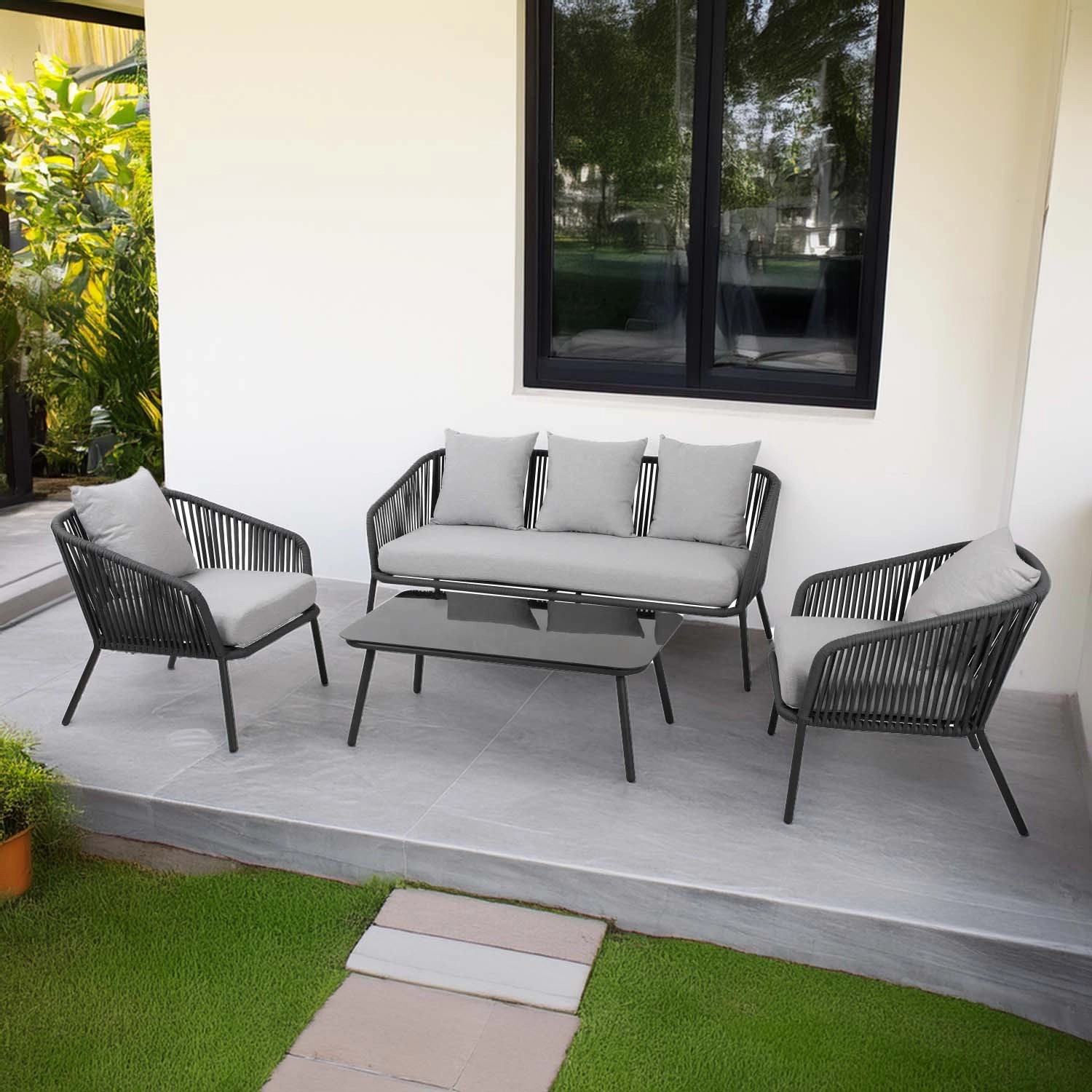 Salotto Divani Da Giardino Obi Salotto Da Giardino Salaya In