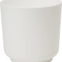 Vaso per piante Satina bianco, Ø 17 cm, in plastica per interni.