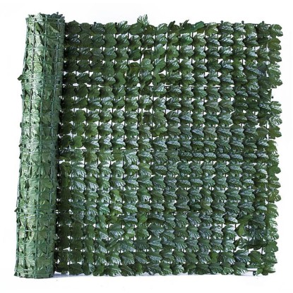 Siepe artificiale Verdecor extra a foglie edera H 1 m x L 3 m verde