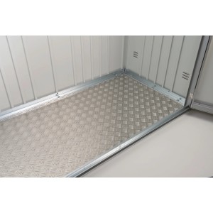 Pannello pavimento in alluminio mandorlato per casetta da giardino OBI Europa taglia 1 GS/WS 150.