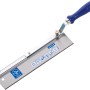 Seghetto LUX-TOOLS, reclinabile, con manico in legno di faggio blu e lama da 250 mm per tagli di precisione.