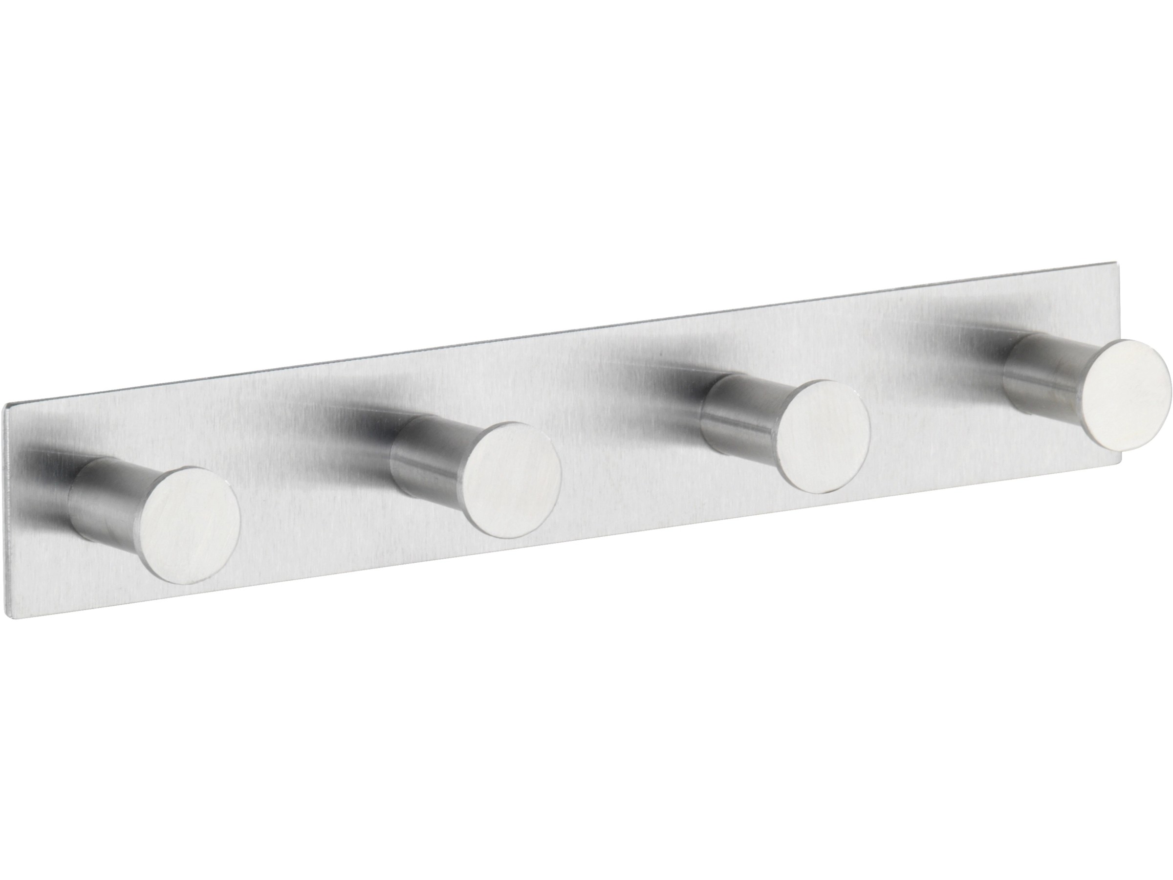 Gancio adesivo in acciaio inox e anello in TPR 5x8x2,7 cm acquista da OBI