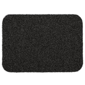 Tappeto in plastica antracite OBI per esterni, 40x60 cm, con retro antiscivolo.