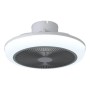 Plafoniere LED moderna t.b.t. con ventilatore integrato.
