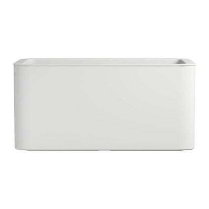 Fioriera rettangolare Florus Jive 78x39 cm Bianco