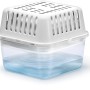 Humydry Compact Deumidificatore 450g: Deumidificatore con acqua nel contenitore trasparente.