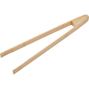 Pinze in bambù per barbecue e cucina: Resistenti al calore.