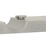 Supporto doppio per bastone per tenda Mydeco Next, effetto acciaio inox, per aste da 1,6 cm.