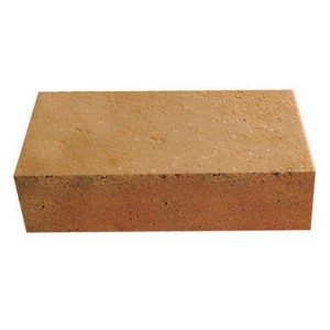 Singolo mattone t.b.t. marrone chiaro per costruzione.