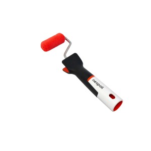 Rullo per pittura t.b.t., rosso, per una pittura precisa.