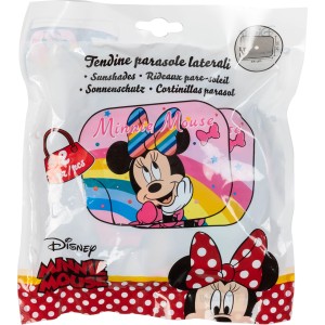 Parasole auto Minnie Mouse, 2 pezzi, per accessori interni auto.