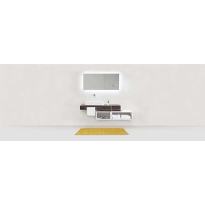 Tappeto da bagno Solivo 50x80 senape