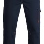 Pantaloni da lavoro t.b.t. blu scuro con tasca laterale per uomo.