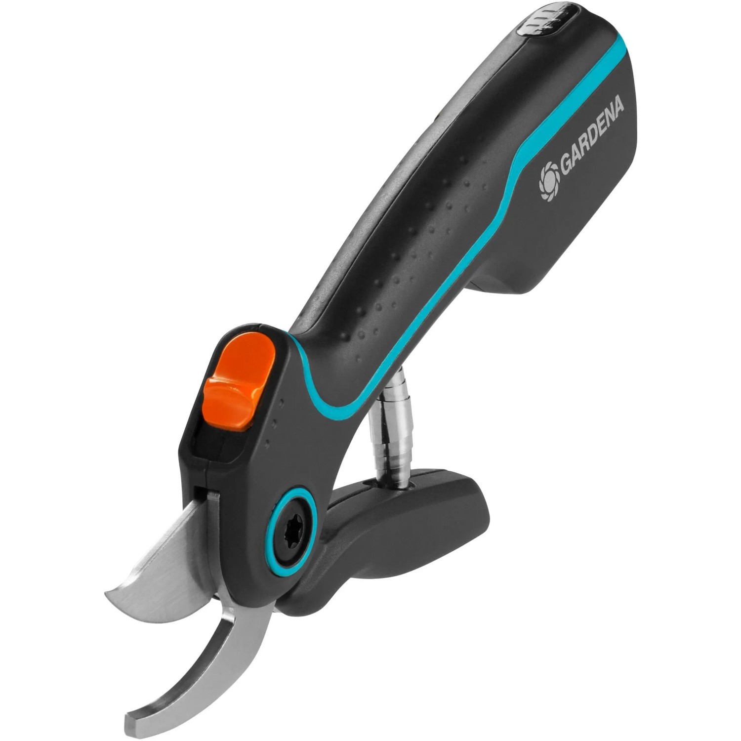 Cesoie da giardino a batteria Gardena Assistcut per un taglio facile in giardino.