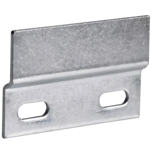 Staffa di sospensione Hettich in acciaio zincato per pensili fino a 130 kg.