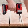 Avvitatore a impulsi a batteria Einhell TE-CI 18/1 Li Solo avvita nel legno.
