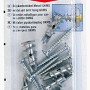 Fischer tasselli metallici GKM SK per cartongesso, 6 pezzi, con viti per alta capacità di carico.