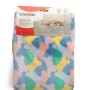 Coperta morbida per cani con motivo a osso, ideale per cucce e divani.