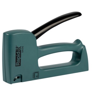 Rapid Hand Tacker R53 Skog, cucitrice manuale verde per graffette a filo fine tipo 53, 4-10 mm.