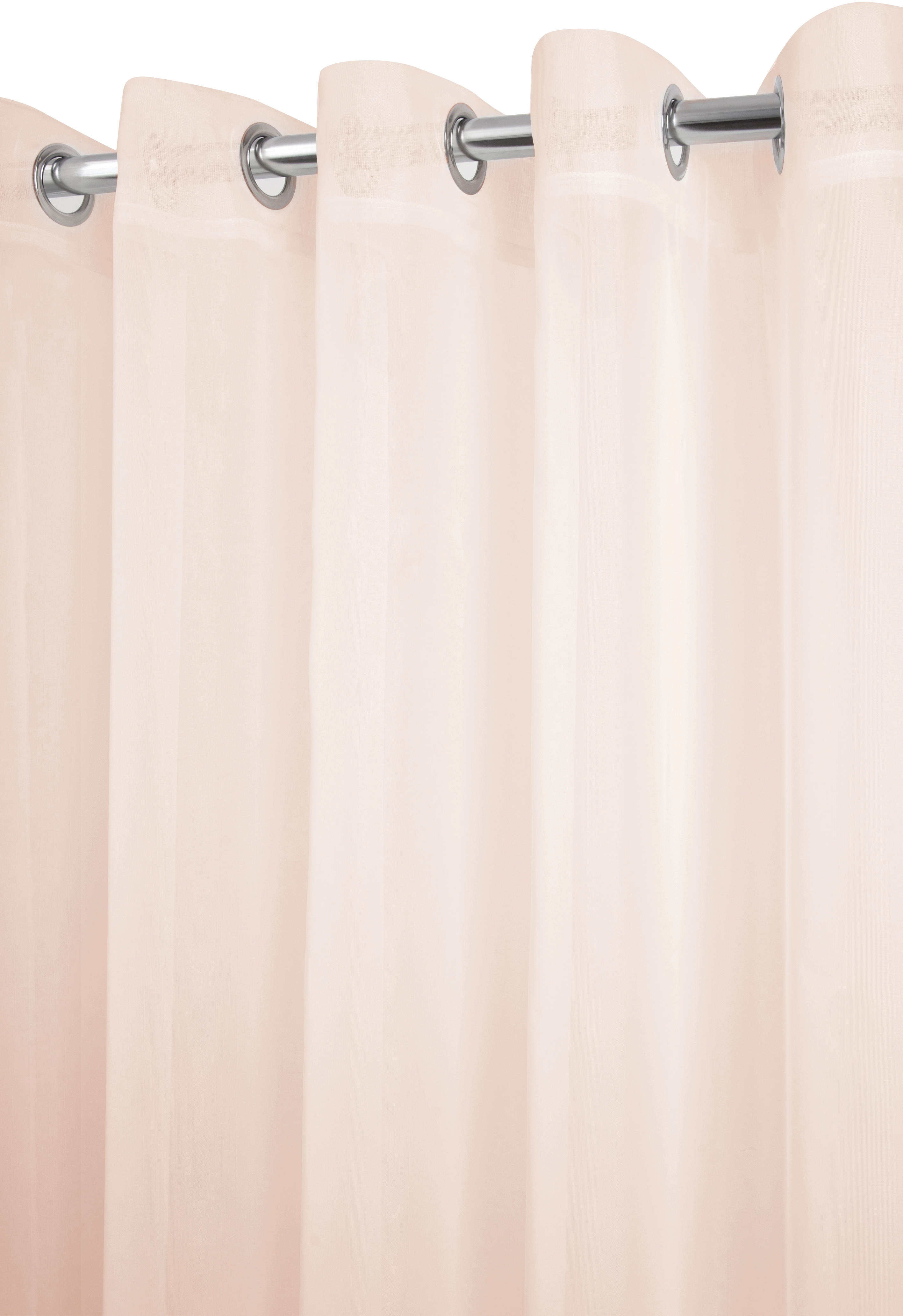 Tenda arredo Primo, L.135xH.280 cm, rosa cipria