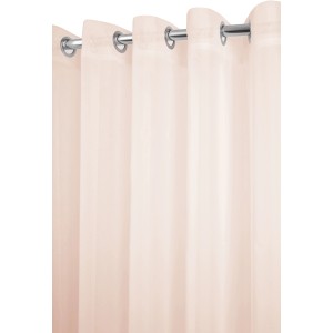 Tenda chiara e opaca con occhielli per spazi abitativi.