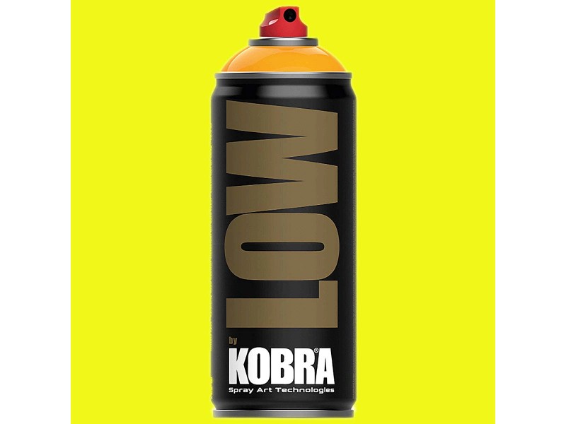 Bomboletta spray Low by Kobra Giallo Fluo 400 ml