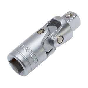 Giunto cardanico LUX 10 mm (3/8) Comfort in acciaio al cromo-vanadio, flessibile per inserti chiave a bussola.
