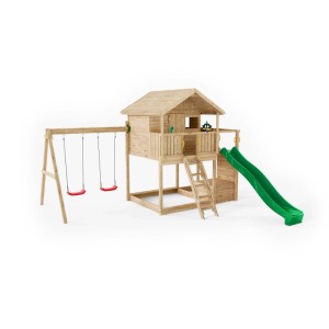 Gioco da giardino Sunshine scivolo e altalene 491 x 593 x h314 cm