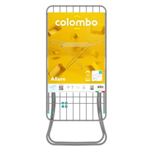 Stendibiancheria grigio piegato di Colombo.