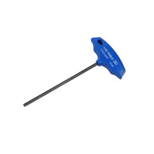 Chiave esagonale LUX con manico a T, 5 mm, lunga 150 mm. Chiave per viti a esagono incassato.