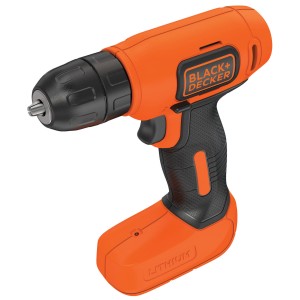 Avvitatore a batteria Black+Decker BDCD8 Solo, arancio/nero. Avvitatore compatto per avvitare e forare.