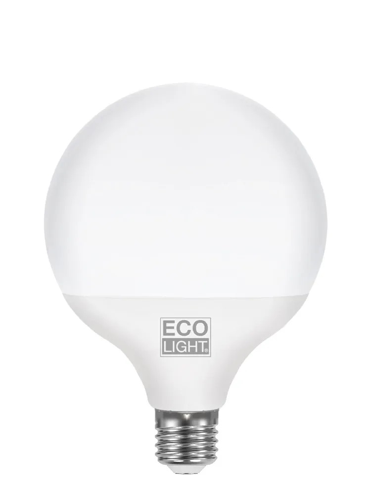 Optonica LED 1847 Lampadina Led Globo 15W E27 G120 Bianco Caldo 3000K