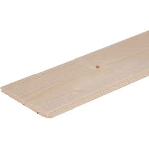 Perlina in legno chiaro, dettaglio dell'incastro maschio-femmina.