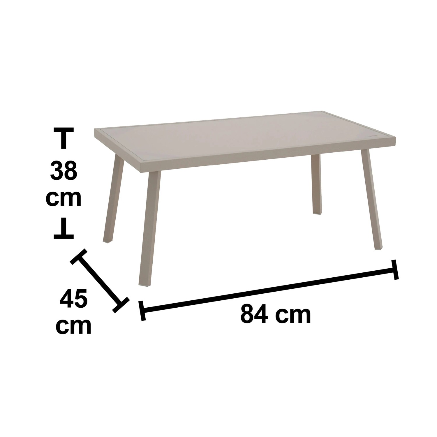 Salotto da giardino Jamapa in acciaio grigio chiaro 4 posti_11