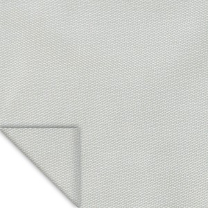 Tessuto chiaro a trama fine per accessori auto, dettaglio.