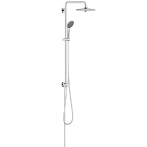 Sistema doccia Grohe Vitalio Joy 260 con soffione e doccetta, cromo
