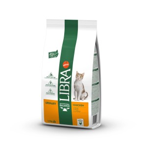LIBRA cibo secco per gatti, gusto pollo, confezione da 1,5kg.